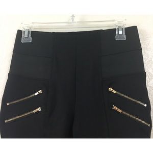 Ci Sono Body Sculpting Legging Zipper Double Waist